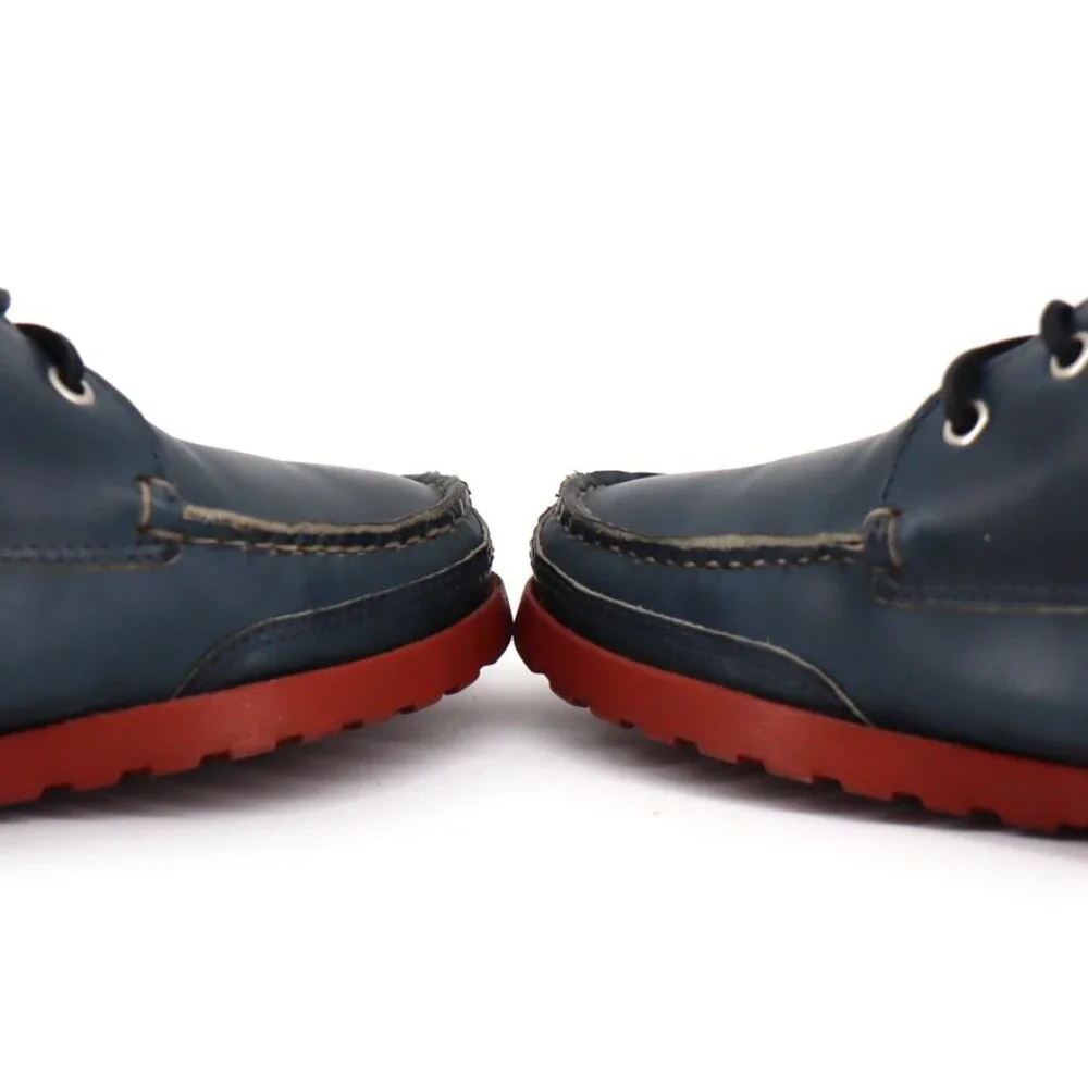 Quoddy Kennebec USA Made Moccasin Boots - Vibram Lug Sole - Mens Size 7.5D - Picture 7 of 16